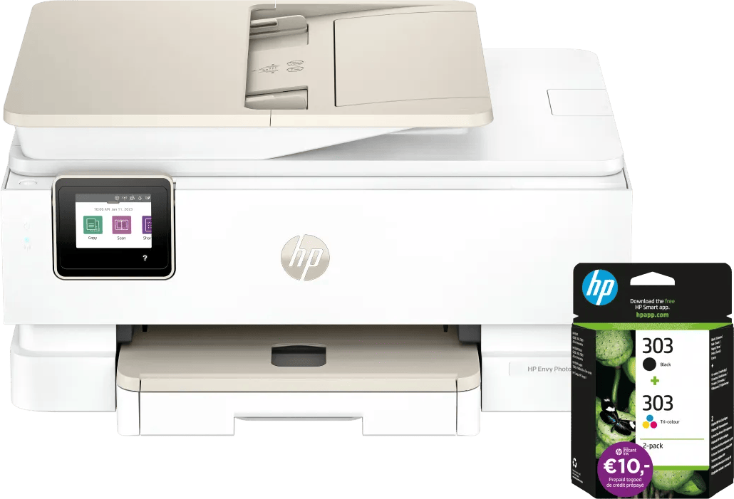 HP Envy Photo 7934 All-in-One + 1 set extra cartridges
