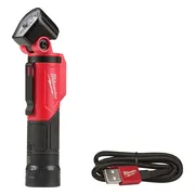 Milwaukee L4 PWL-301 LED zaklamp met draaibare kop REDLITHIUM™ 3.0Ah USB batterij - 4933479765