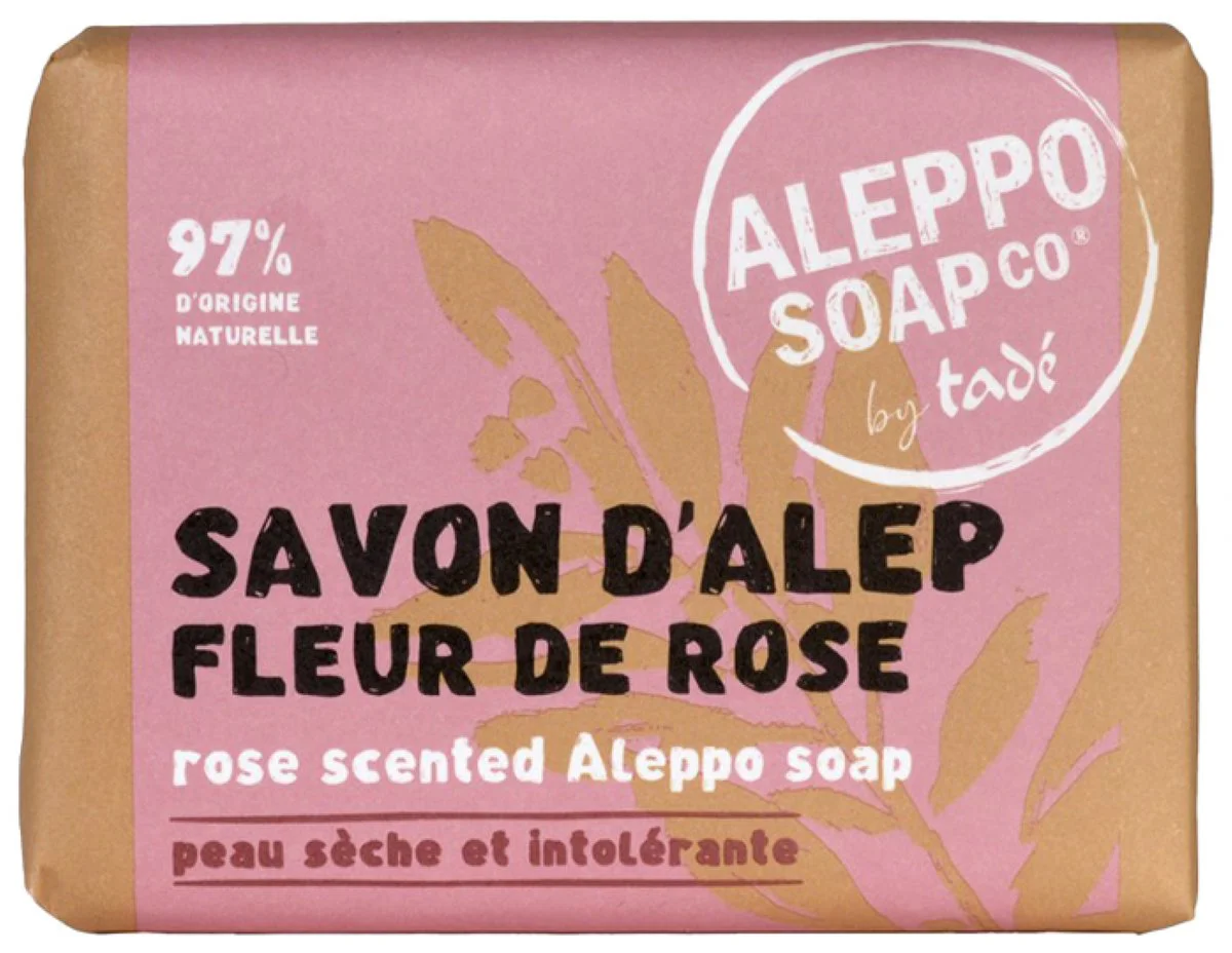 Aleppo Soap Co Savon d'Alep Rozenbloesem Zeep 100GR