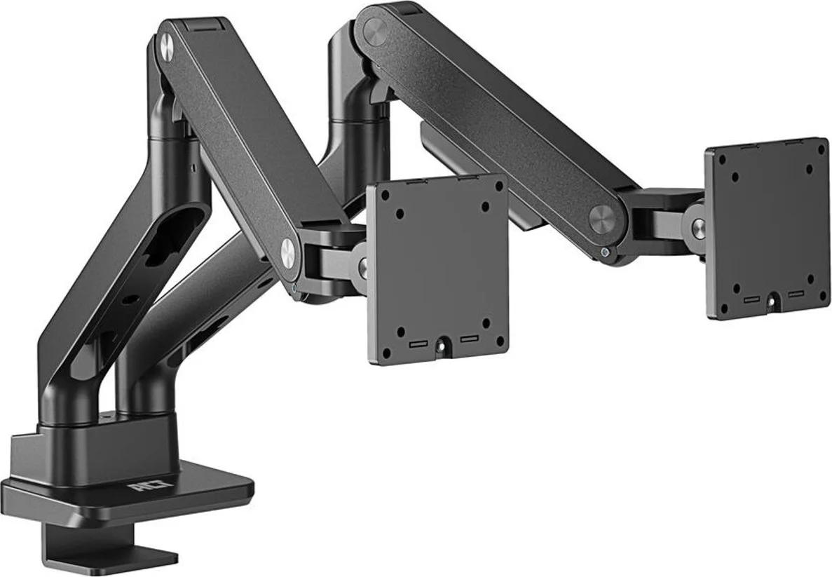 ACT AC8342 Monitorarm 35 inch met gasveer voor 2 monitoren