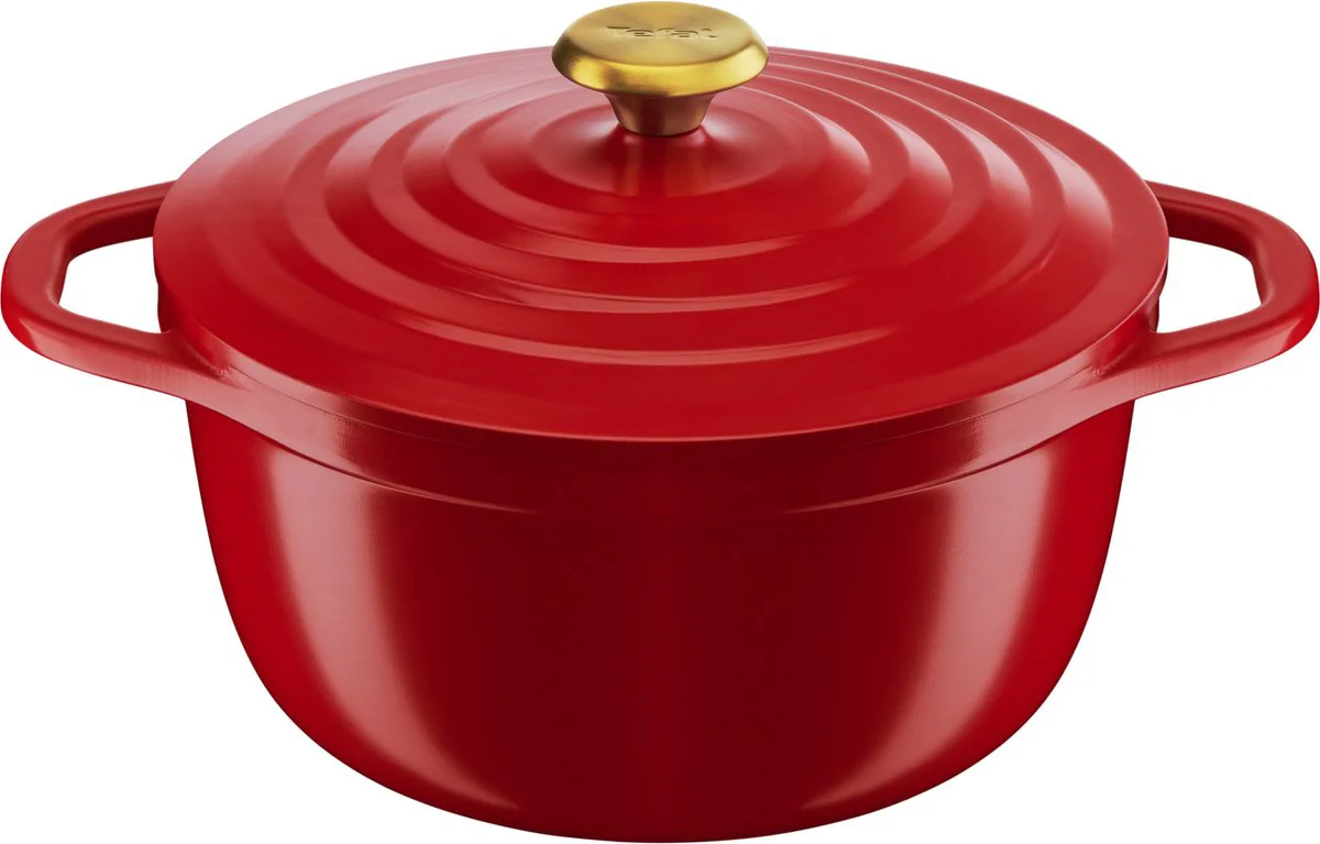 Tefal Air Lichte Braadpan 24 cm Rood