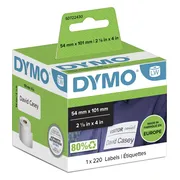 DYMO LabelWriter Grote Etiketten 54 x 101 mm 220 stuks