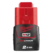 Milwaukee M12 B2 Li-Ion Accu 12V 2.0 Ah - 4932430064
