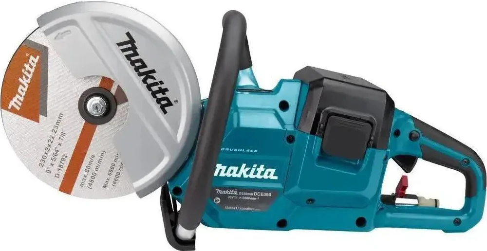 Makita DCE090ZX1 Accu Doorslijpmachine 230mm 2x18V Basic Body