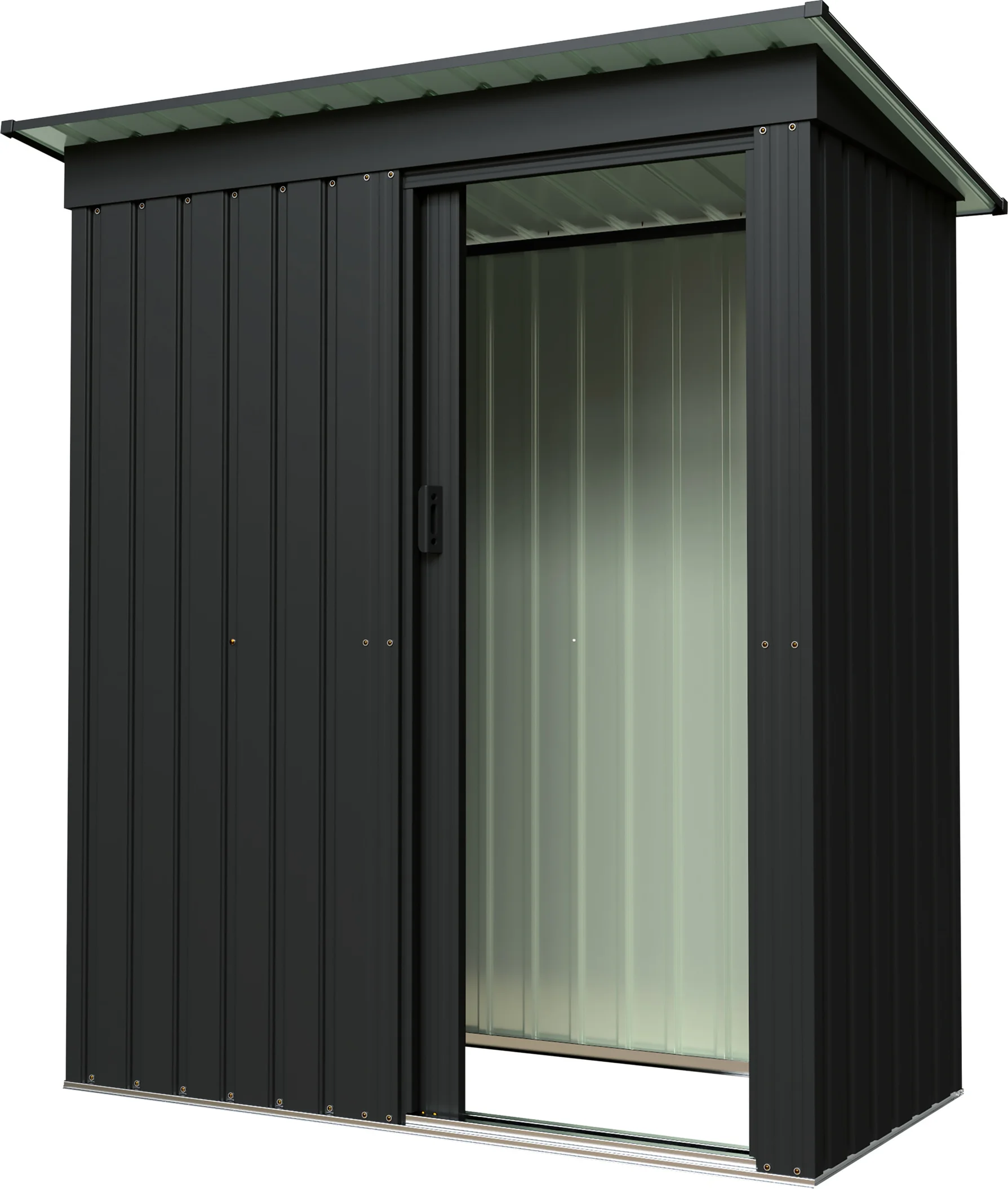 PARKSIDE Metalen tuinhuis, S, 164 x 98 cm (Antraciet)