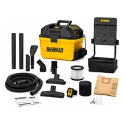 DeWALT Nat/droog TOOLBOX stofzuiger - 23L - Muurmontage