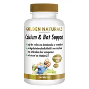 Golden Naturals Calcium & Bot Support Vegan 180 tabletten
