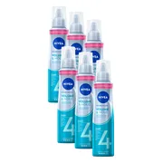 6x NIVEA Styling Mousse Hold 4 Volume Care 150 ml