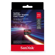 SanDisk MicroSD Express Card 512GB 650MB/s