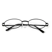 Melleson Leesbril +1.00 Universeel Zwart Metaal