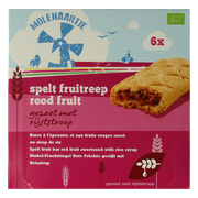 Molenaartje Spelt Fruitreep Rood Fruit 180GR