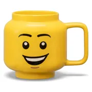 LEGO Grote keramische mok met vrolijk jongenshoofd
