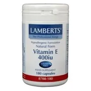Lamberts Vitamine E 400ie Capsules 180VCP