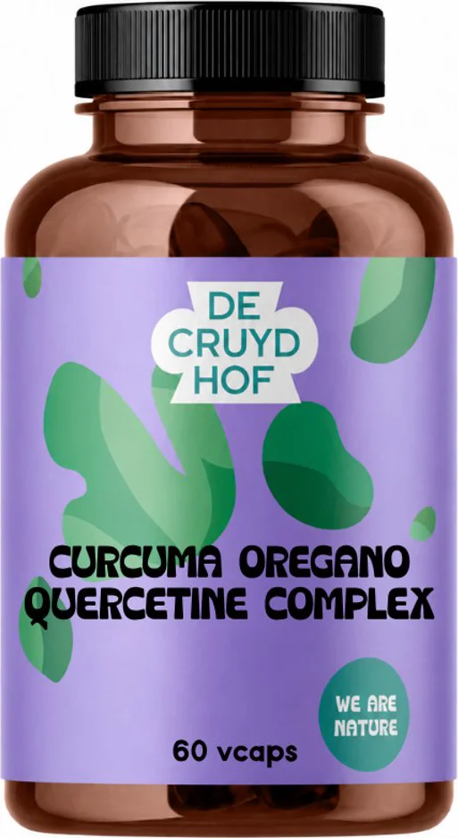 Cruydhof Curcuma Oregano Quercetine Complex Capsules 60VCP