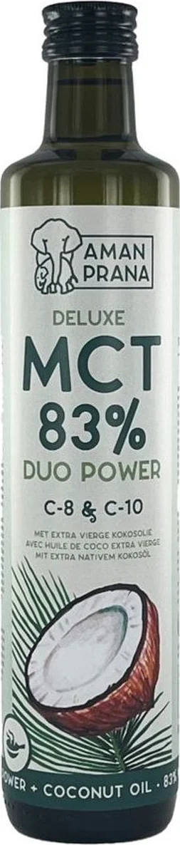 Aman Prana Deluxe Mct 83% Extra Vierge Coconut Oil 500ML
