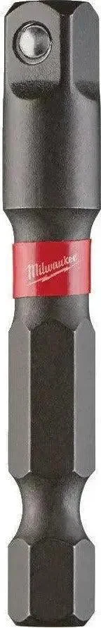 Milwaukee SchockWave™ Krachtdop Adapter ¼" Zeskant - ¼" Vierkant - 4932471826