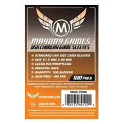 USA Chimera Game Sleeves 57.5x89 mm (100 pack) (Orange)