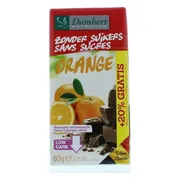 Damhert Zonder Suikers Chocoladetablet Puur Orange 85GR