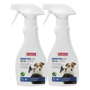 2x Beaphar DIMETHIcare Spray Hond & Kat 250 ml