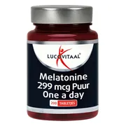 3x Lucovitaal Melatonine Puur 0,299mcg 200 tabletten
