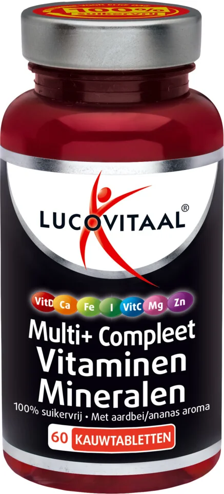 2x Lucovitaal Multi + Compleet 60 tabletten