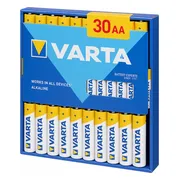 4x Varta Batterijen AA Blister 30 stuks