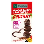 Damhert Zonder Suikers Chocoladetablet Fondant 85GR