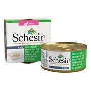 Schesir Hondenvoer Puppy Kip Aloe in Gelei 150 gr