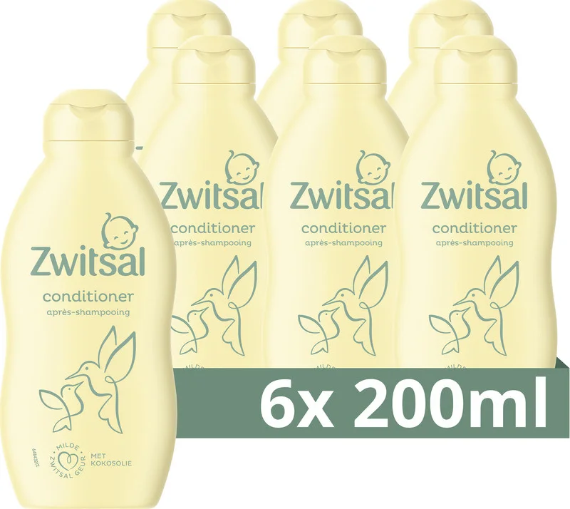 Zwitsal - Conditioner - Baby - 6 x 200ml