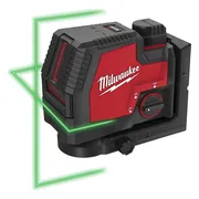 Milwaukee L4 CLL-301C Kruislijnlaser groen REDLITHIUM™ 3.0Ah USB batterij in koffer - 4933478098