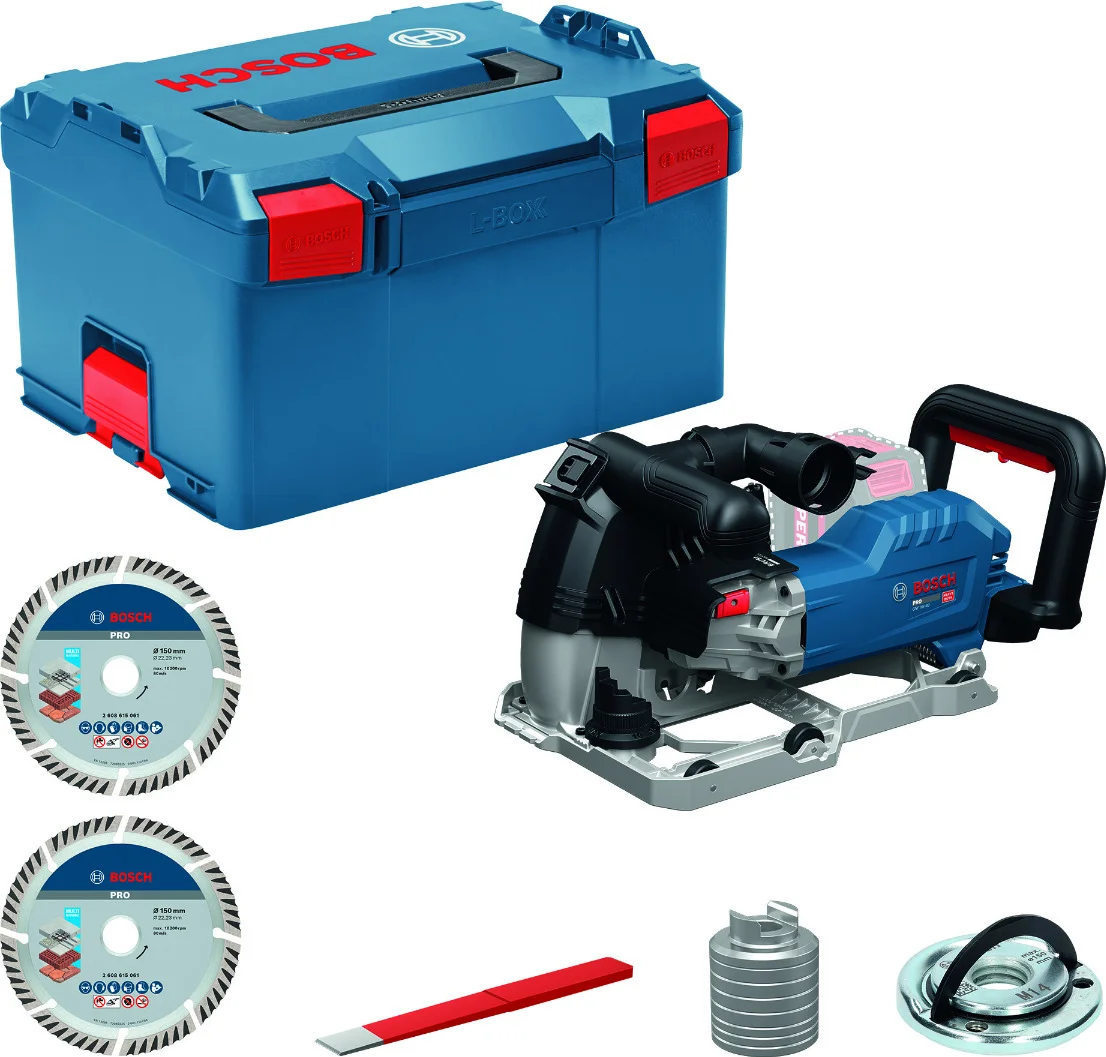 Bosch Professional PRO GNF 18V-40 Accu muurfrees 18V Basic Body in L-Boxx - 06016C5000
