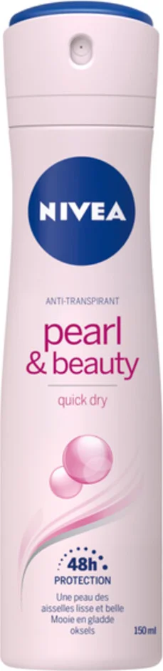3x NIVEA Deodorant Spray Pearl & Beauty 150 ml
