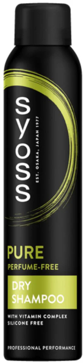 Syoss Pure Perfume Free Dry Shampoo Silicon Free 200ML