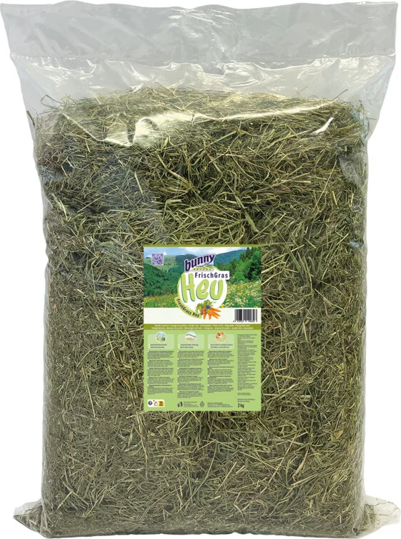Bunny Nature Knaagdiervoer Vers Gras Hooi Tuingeluk 2 kg