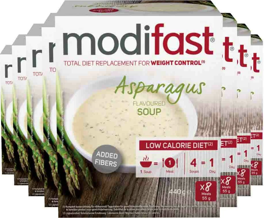 8x Modifast Weight Control Soep Asperge 440 gr