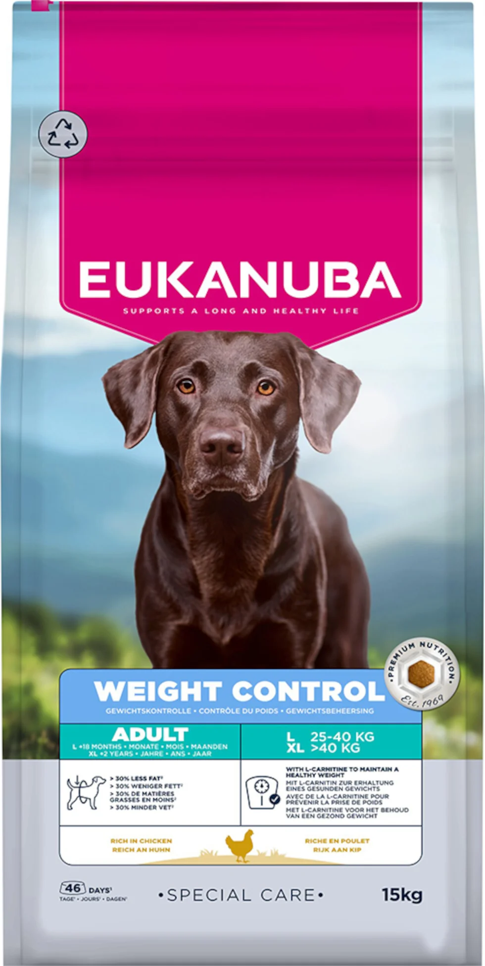 Eukanuba Hondenvoer Droog Special Care Adult Large Weight Control 15 kg
