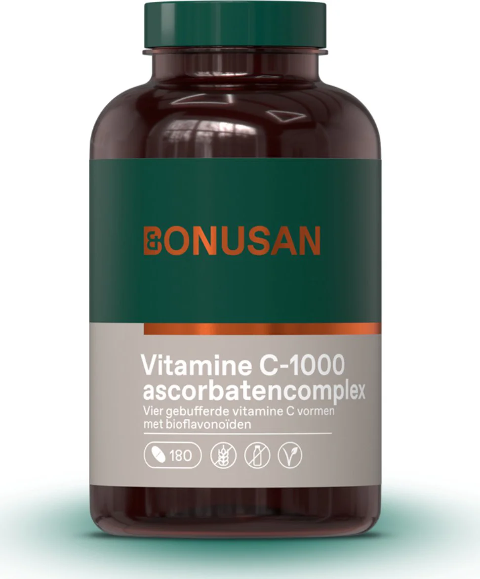 Bonusan Vitamine C-1000 ascorbatencomplex Tabletten 180TB