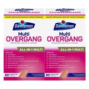 2x Davitamon Compleet Vrouw Overgang Multivitamine 60 tabletten