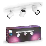 Philips Hue Argenta Opbouwspot White and Color - Wit - 3-spots
