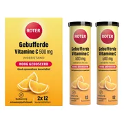 Roter Gebufferde Vitamine C 500 mg Sinaasappel 2 x 12 kauwtabletten