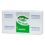 Eye Fresh Maandlenzen -1.25 6ST