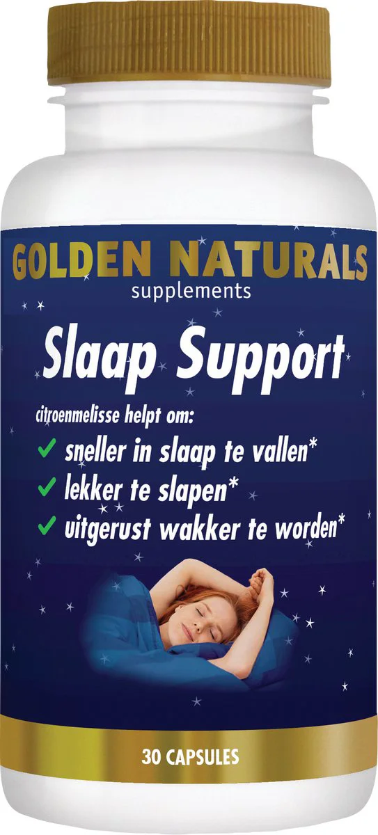 Golden Naturals Slaap Support 30 vegacapsules