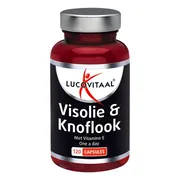 2x Lucovitaal Visolie & Knoflook 120 capsules