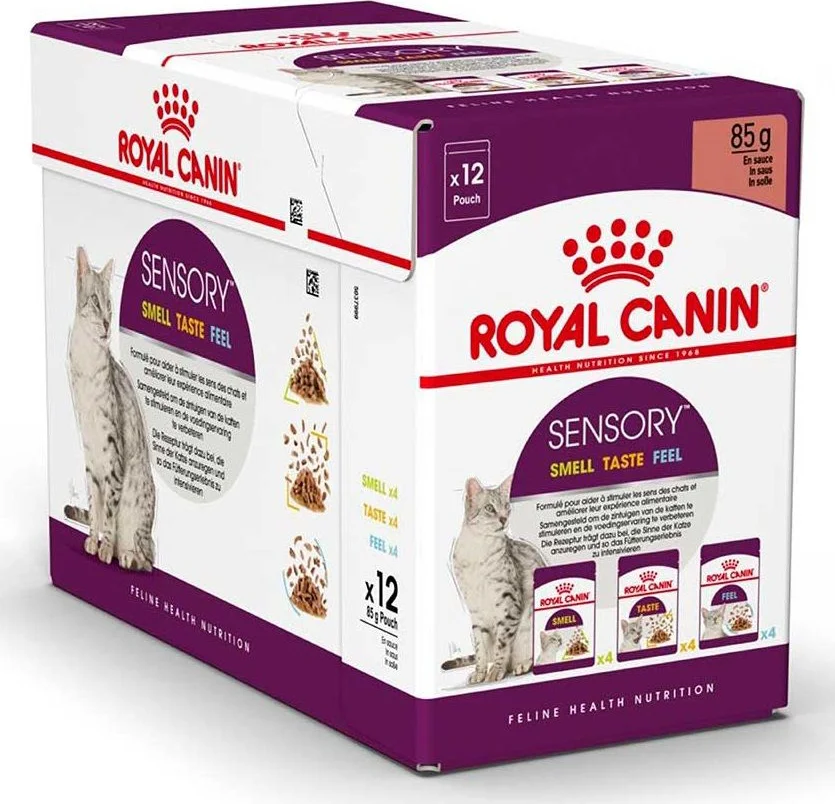 Royal Canin Sensory Multipack Gravy Kattenvoer Nat 12x85 gr