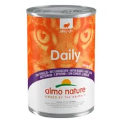 Almo Nature Daily Menu Kattenvoer Nat Konijn 400 gr