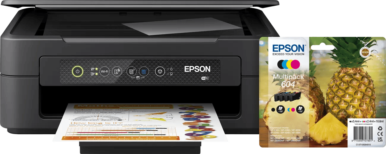 Epson Expression Home XP-2200 + 1 set extra inkt