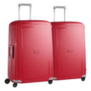 Samsonite S'Cure Spinner 69cm Duo Pack Crimson Red