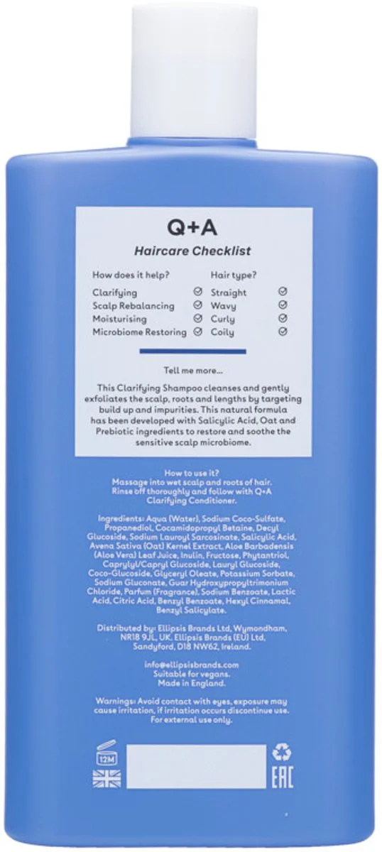 Q+A Clarifying Shampoo 250 ml