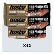 12x Isostar High Protein Sportreep Chocolate 55 gr