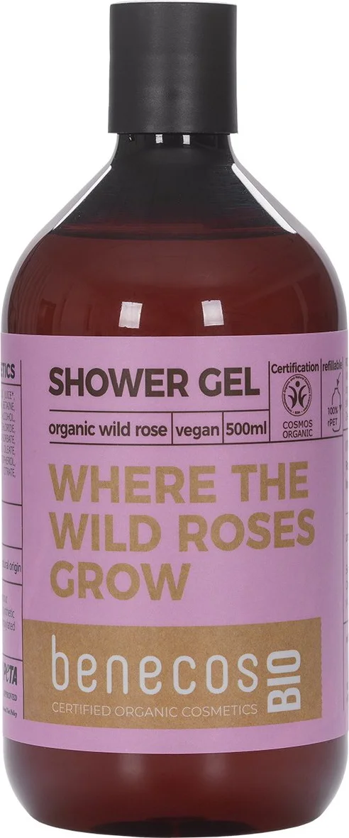 Benecos Wild Rose Shower Gel 500ML